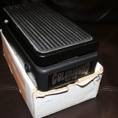 Colorsound wah wah pedal**SOLD | Amp Guitars, Macclesfield