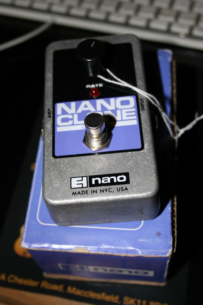 electro harminix nano clone chorus pedal Amp Guitars, Macclesfield