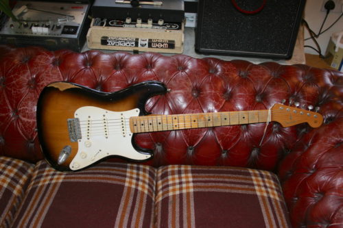 Fender 2008 Roadworn Stratocaster two tone burst**SOLD