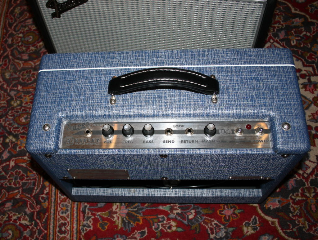 Supro keeley custom 1970rk 10 sold amp guitars macclesfield
