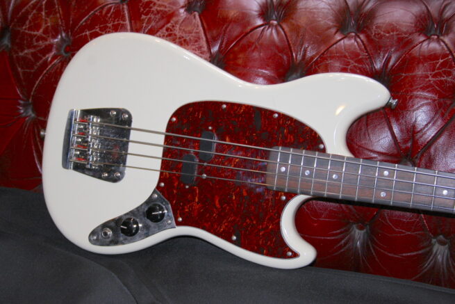 Squier Mustang Bass Olympic White Classic Vibe**SOLD - Image 2