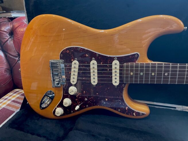 Fender American Deluxe Stratocaster Natural 2008**SOLD - Image 2