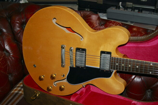 Gibson 2021 Murphy Lab Ultra Light Aged '59 ES335 Dot Natural**SOLD - Image 3