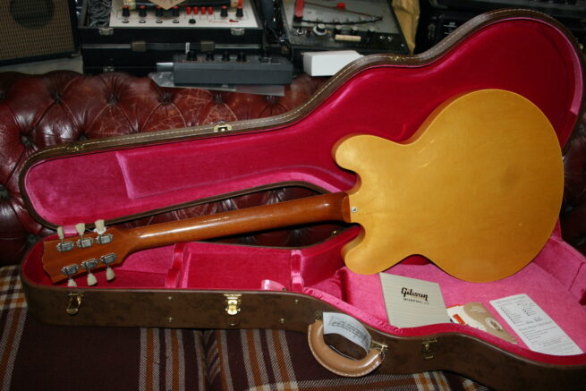 Gibson 2021 Murphy Lab Ultra Light Aged '59 ES335 Dot Natural**SOLD - Image 4