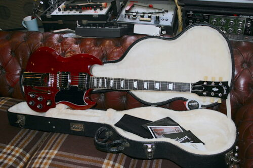 Gibson 2022 '61 Standard SG Sideways Vibrola**SOLD