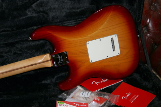 Fender 2015 American Standard Stratocaster HSS Sienna Burst**SOLD - Image 5