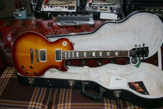 Gibson 2010 Les Paul Standard Iced Tea Burst