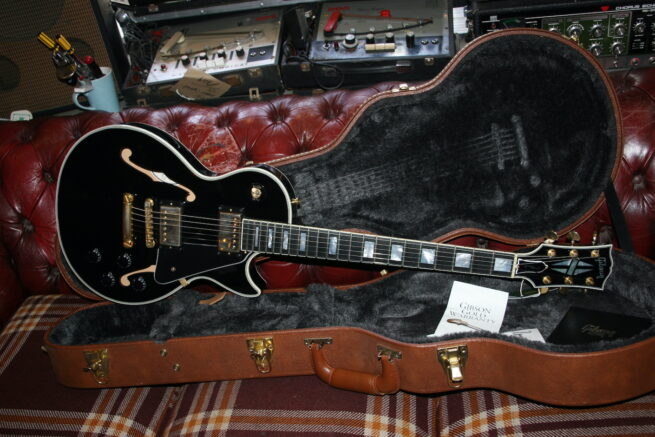 Gibson ES-Les Paul Custom 2015 Ebony Memphis Factory