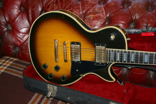Gibson 1981 Les Paul Custom Tobacco Burst - Image 2
