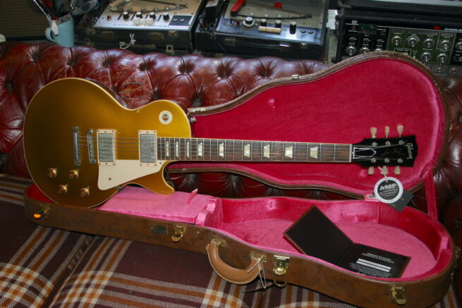 Gibson R7 Goldtop, CS 57 Reissue Les Paul 2013**SOLD