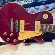 Gibson 1980 Les Paul Deluxe Wine Red - Image 2