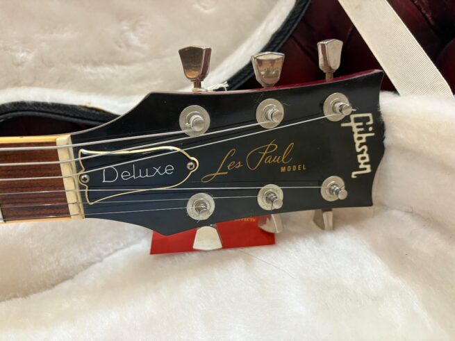 Gibson 1980 Les Paul Deluxe Wine Red - Image 3