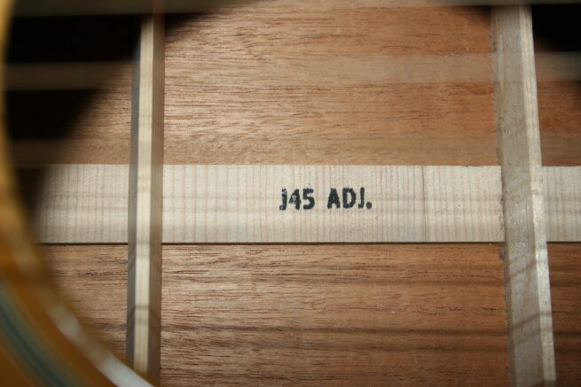 Gibson 2019 J45 ADJ Custom Shop, Natural - Image 8