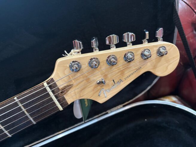 Fender American Deluxe Stratocaster Sienna Burst Ash S1 Switch - Image 3