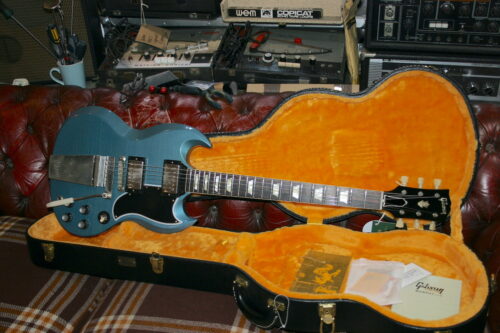 Gibson Murphy Lab Ultra Light Aged 64 SG Pelham Blue**SOLD
