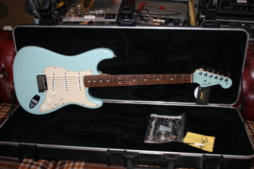 Fender FSR American Standard Stratocaster 2009 Daphne Blue Matching Headstock
