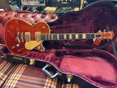 Gretsch 2018 Players Edition Jet G6228FM MIJ Bourbon Stain