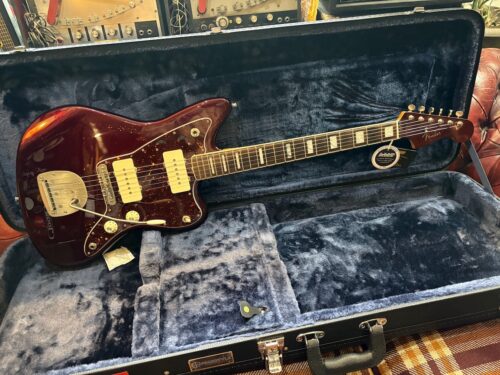 Fender 2017 Troy Van Leeuwen Jazzmaster Oxblood Mastery Upgrades