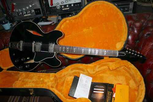 Gibson 2021 '64 VOS Ebony Trini Lopez Custom Shop