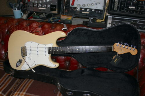 Fender 2002 MK1 Highway One Stratocaster Honey Blonde.