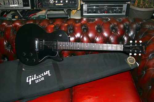 Gibson 2020 Les Paul Tribute Special P90s Vintage Black