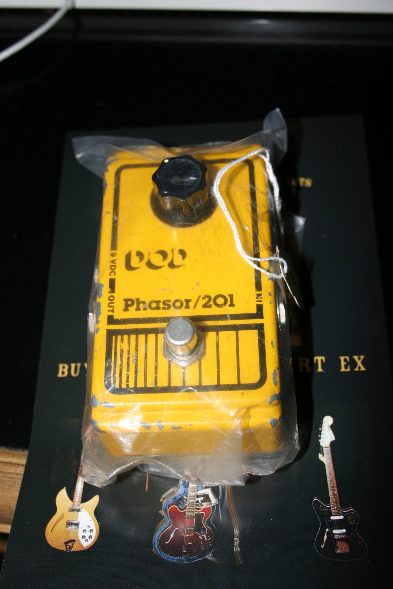 dod yellow phasor 201 pedal Archives Amp Guitars, Macclesfield