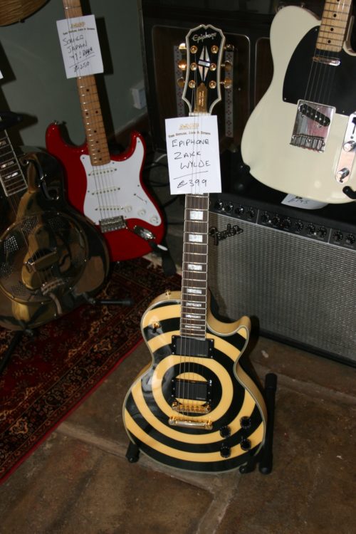 Epiphone Zakk Wylde les paul custom**SOLD