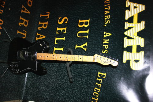 Fender 2002 custom telecaster black**SOLD