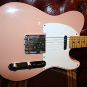 salmon pink telecaster