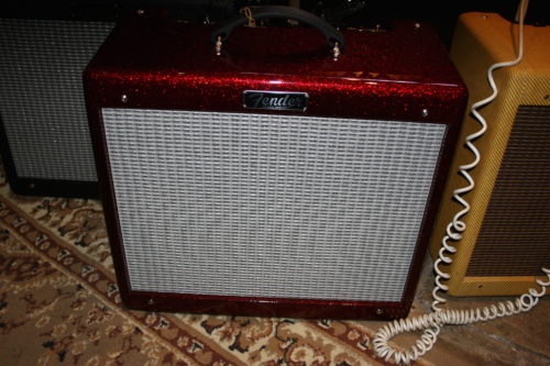 Fender Blues junior red sparkle**SOLD