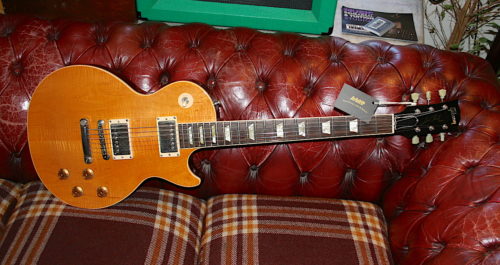 2005 Gibson LP Std Amber burst**SOLD