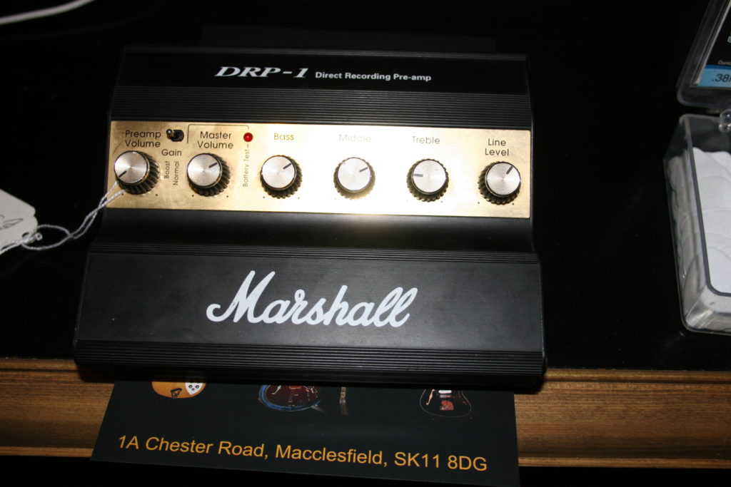 Marshall DRP1 direct recording pre amp - Amp Guitars, Macclesfield